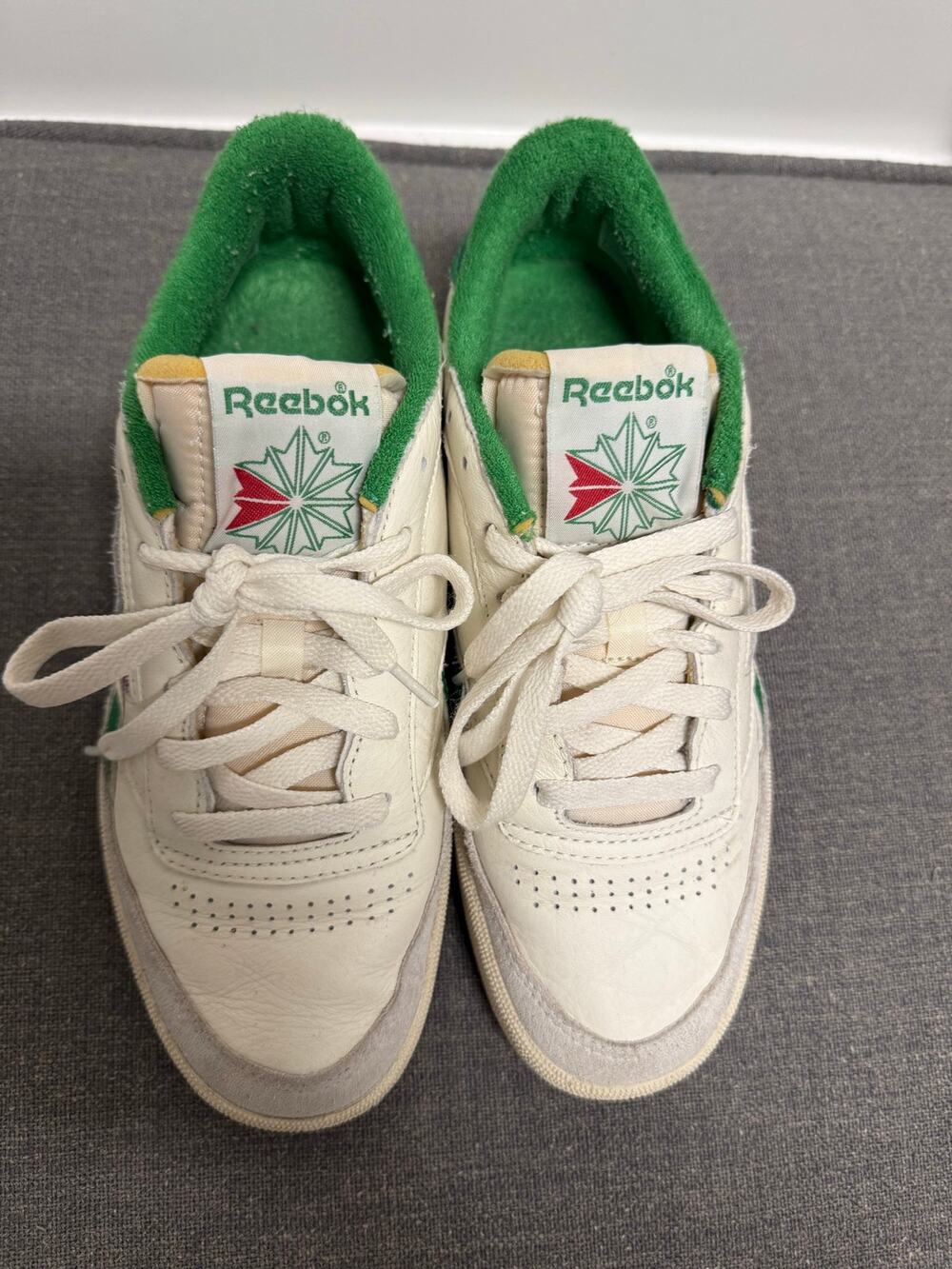 Reebok Club C Revenge Vintage sneakers shoes Chalk / Glen Green women 9 Men 7